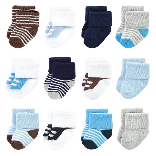 Luvable Friends Baby Newborn and Baby Terry Socks