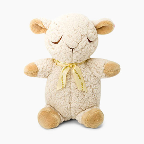 Cloud B Sleep Sheep On The Go Musical Cuddly Toy - Cream