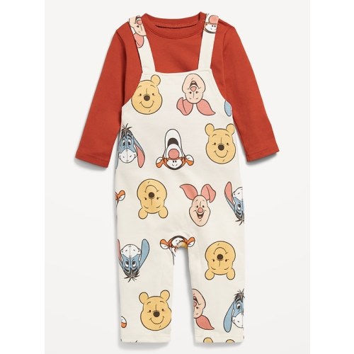 Disney© Long-Sleeve T-Shirt and Overalls Set for Baby