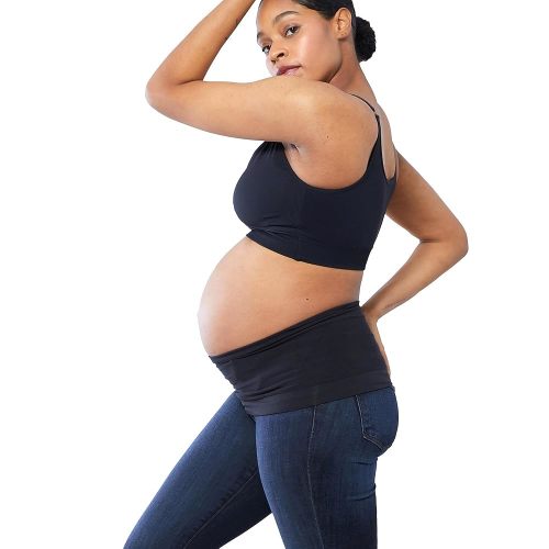 Ingrid & Isabel Bellaband - Seamless Maternity Belly Band for Women - Essential Pregnancy Postpartum Jeans & Pants Extender