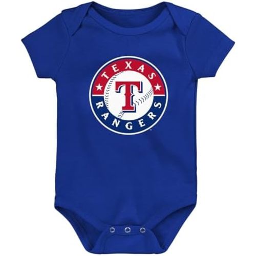 Outerstuff MLB Newborn & Infants 0-24 Months Official Primary Logo Creeper Bodysuit Romper