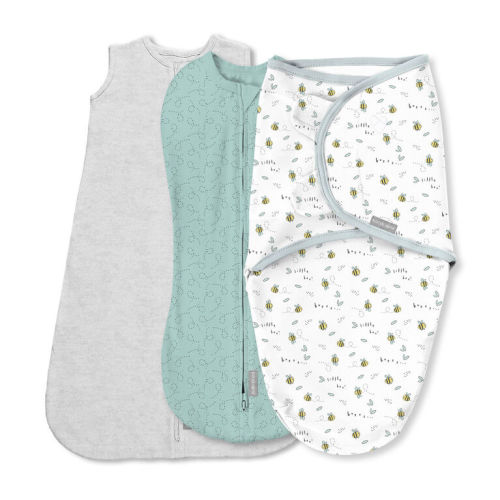 SwaddleMe by Ingenuity Comfort Pack - Little Bees