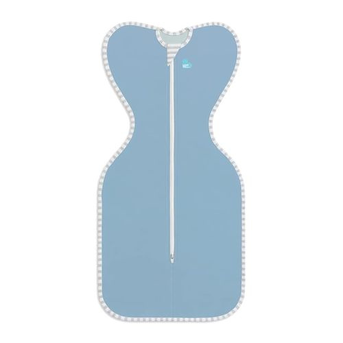 Love to Dream Swaddle UP, Baby Sleep Sack, Self-Soothing Swaddles for Newborns, Improves Sleep, Snug Fit Helps Calm Startle Reflex, New Born Essentials for Baby, 5-8.5 lbs, Blue