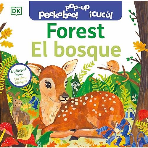 Bilingual Pop-Up Peekaboo! Forest - El bosque Board book – Pop up, March 5, 2024