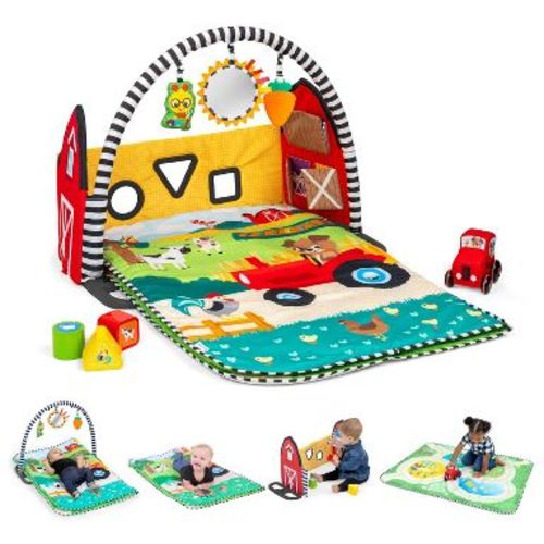 Baby Einstein Farm Explorers Busy Barnyard Grow-With-Me Activity Gym