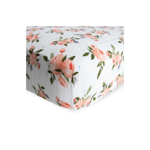 Cotton Muslin Crib Sheet