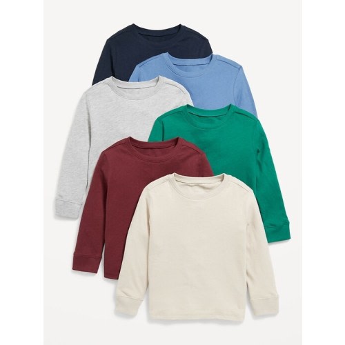 Long-Sleeve T-Shirt 6-Pack for Toddler Boys | Old Navy