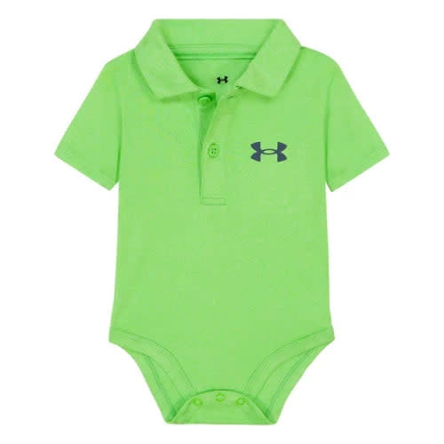 Under Armour Cyber Green Polo Onesie
