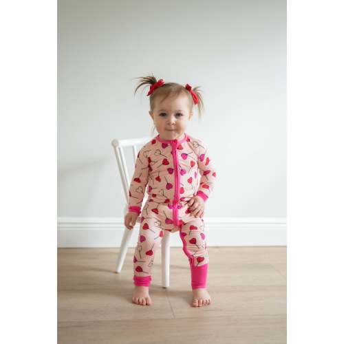 Sucker 4U Valentine's Double Zipper Bamboo Sleeper