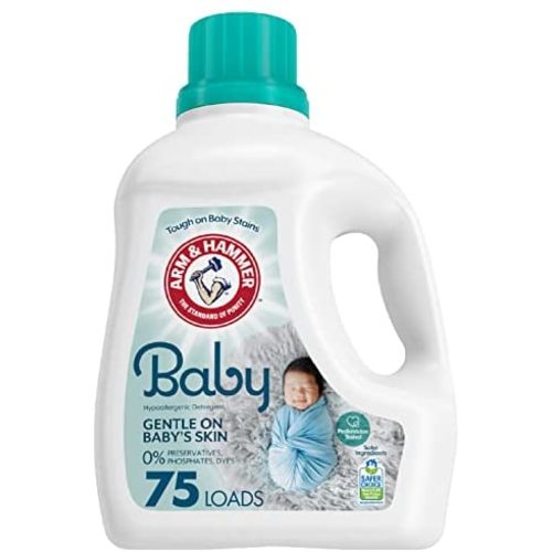 ARM & HAMMER Baby, 75 Loads Liquid Laundry Detergent, 118.1 Fl oz