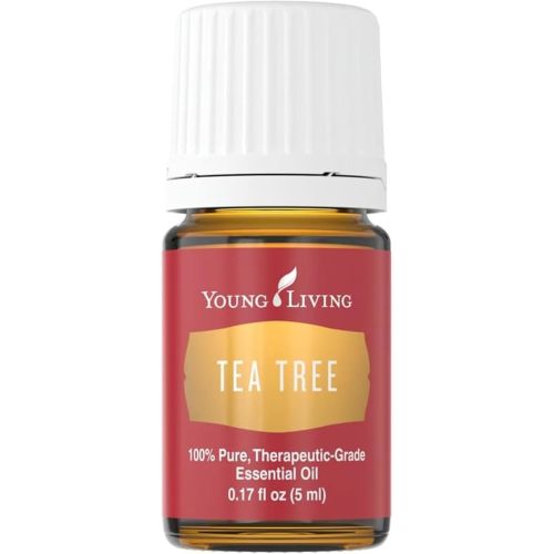 Young Living Tea Tree (Melaleuca Alternifolia) Essential Oil - 5ml - Purify and Revitalize with Nature's Essence - Healthy-Looking Skin and Nails - Healthy Hair and Scalp