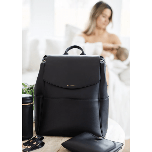 The Olivia Diaper Bag Collection - Black