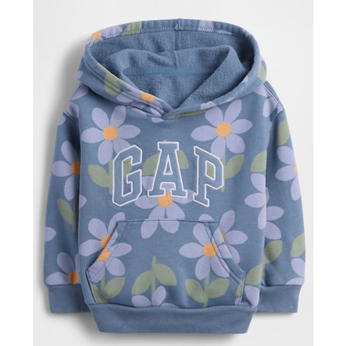 babyGap Relaxed Logo Graphic Hoodie | Gap Factory