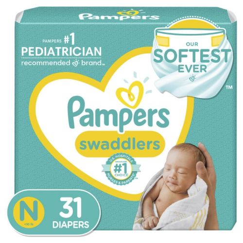 Pampers Swaddlers Disposable Diapers - (Select Size and Count)