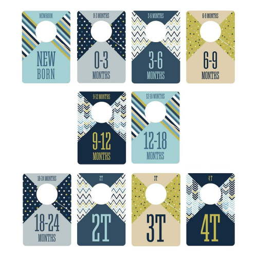 Walmart Baby Boy Infant Closet Clothing Dividers, Organizer for Newborn to 4T