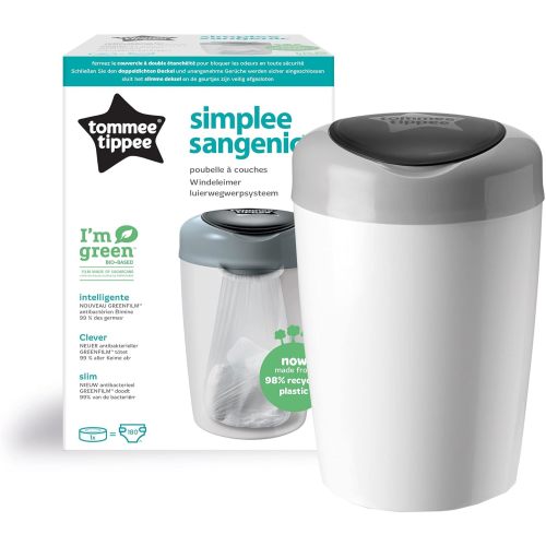 Tommee Tippee Simplee Sangenic Nappy Disposal Bin (Grey)