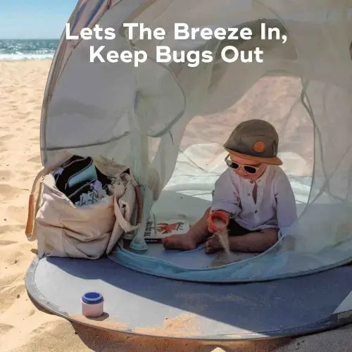 Moov & Protect Anti-UV, Cooling Baby Beach Tent