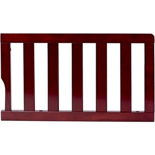 Convertible Crib Toddler Guard Rail in Espresso, Converts Cribs to Toddler Beds, Solid Wood Construction