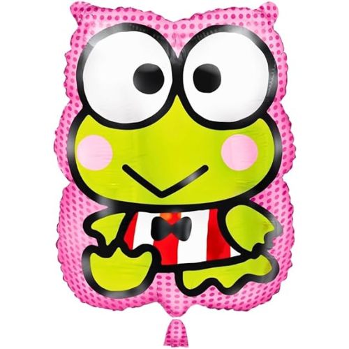 Keroppi-Shaped Giant Foil Balloon - (24") 1 Piece - Perfect Decorations for Birthdays and Themed Events