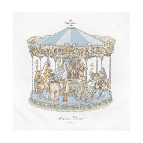 Swaddle Carousel Blue