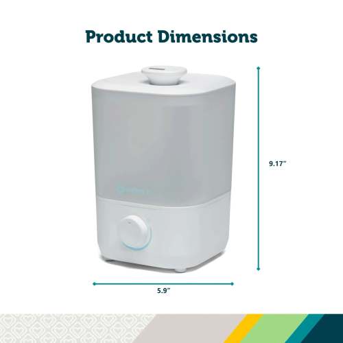 Easy-Fill Cool Mist Humidifier - White
