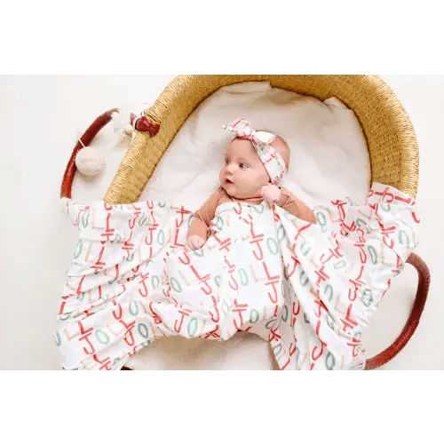 Knit Swaddle Blanket - Jolly