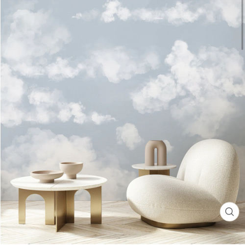 Pastel Blue Sky & Clouds Wall Mural AM020 – CostaCover