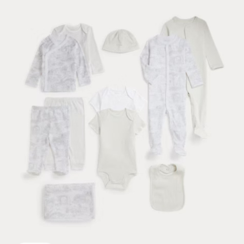 Toile Cotton 12-Piece Gift Set