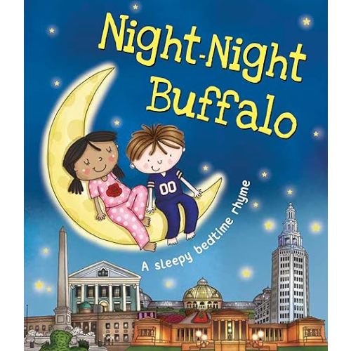 Night-Night Buffalo: A Sweet Goodnight Board Book for Kids and Toddlers
