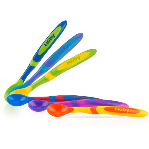 Nuby Feeding Spoons 6 Pack