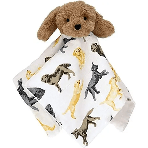 Mud Pie Labrador Retriever Dog Woobie, Tan