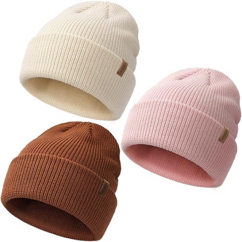 Baby Beanie Toddler Infant Winter Hats Knit Warm Caps for Boys Girls