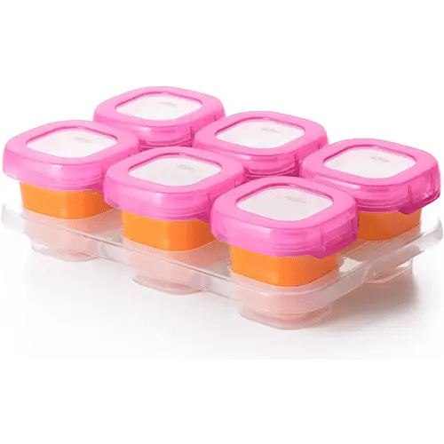 SELEWARE Portable Stackable Food Storage Containers for Snacks Formula Powder and Drinks Twist Lock System Airtight Leak-Proof BPA and Phthalate