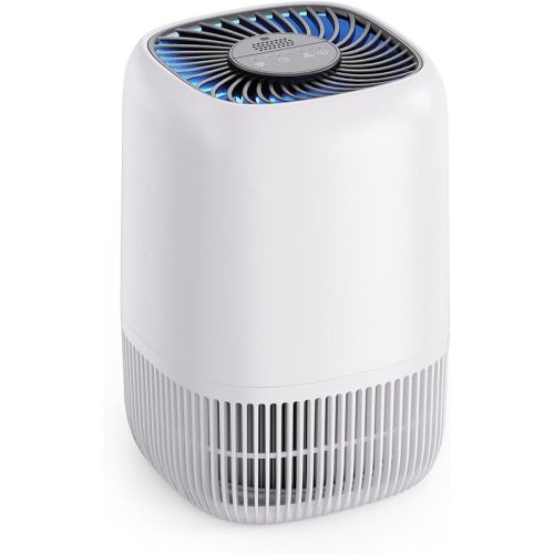 Air Purifiers for Home with H13 True HEPA Filter Up to 1076 Ft² for Pet Hair, Odors, Pollen, Smoke, Compact Air Cleaner with 3 Speeds, Timer, Aroma Quiet 360°Intake Filter, White