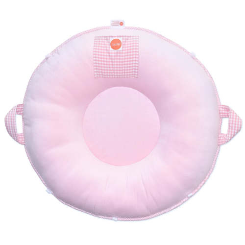 Sadie Light Pink Floor Cushion - Goosewaddle® | Newborn Baby Blankets Toys Teethers Bibs & More