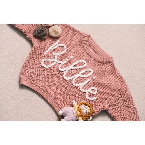 Adorable Infants: Personalized Sweaters for a Magical Touch - Celebrate Your Little One’s Name with Unique Custom Designs!