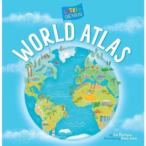 Little Genius World Atlas Board book – July 27, 2021