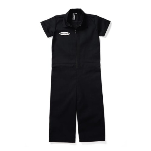 Knuckleheads Black Grease Monkey Coverall For Children