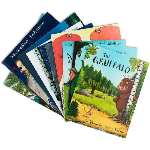 Julia Donaldson X 10 Book Set Collection Pack Includes Room On The Broom