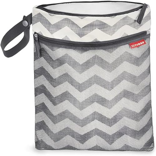 Skip Hop Wet Dry Bag, Grab & Go, Chevron - Wet/Dry Bag