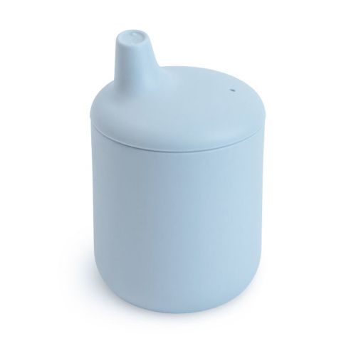 Silicone Sippy Cup Powder Blue One Size