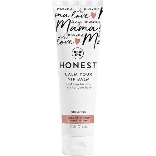 The Honest Company Honest Mama Calm Your Nip Balm | USDA Certified Organic Nipple Cream | 1.75 fl oz