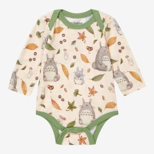 Our Universe Studio Ghibli My Neighbor Totoro Characters Fall Foliage Allover Print Infant One-Piece - BoxLunch Exclusive | BoxLunch