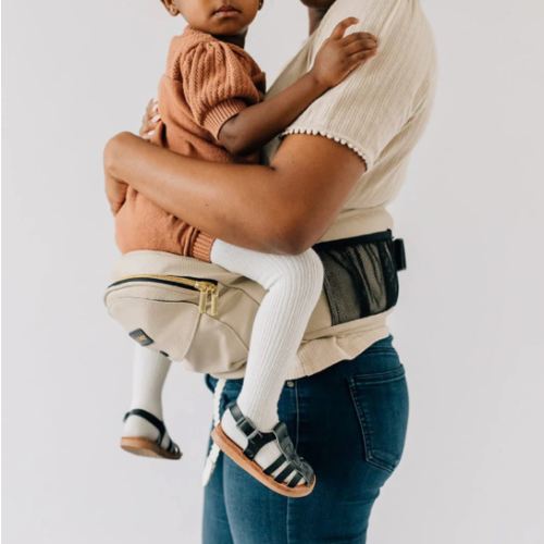 Tushbaby Hip Carrier - Vegan Leather Cream