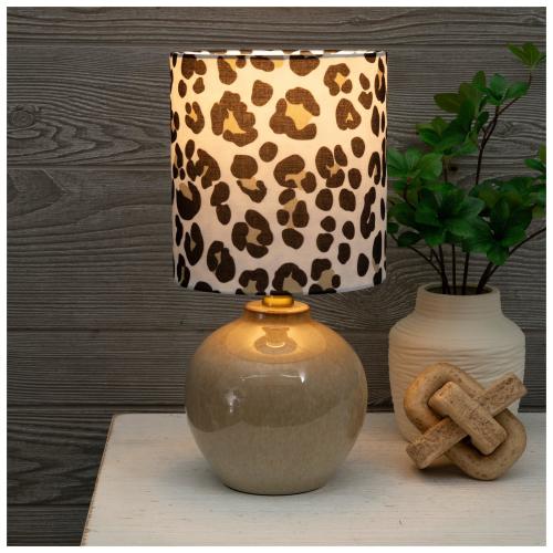 Leopard Print Lamp