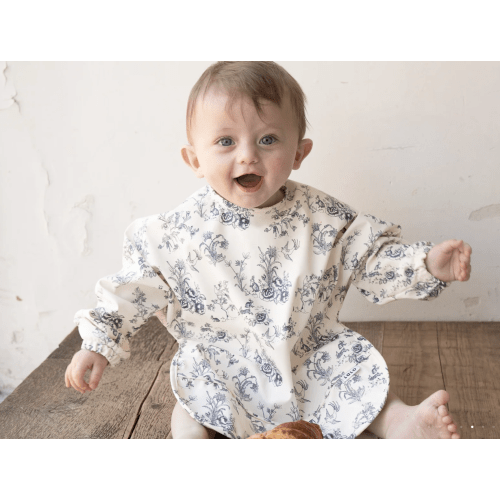 lalo x maman smock bib