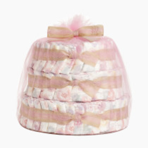 The Honest Company Deluxe Diaper Cake - Rose Blossom
