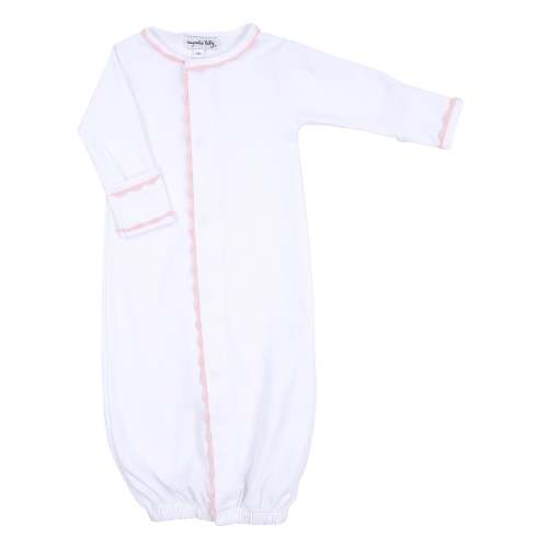 Baby Joy Converter with Pink Crochet Trim