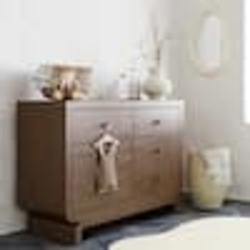 Storkcraft Santorini Hazelnut 6-Drawer 47.95 in. Wide Dresser 03766-408
