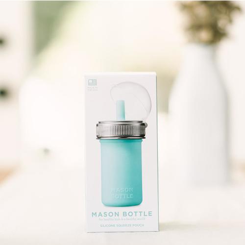Silicone Squeeze Pouch | BPA-Free Products | Mason Bottle